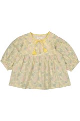Blouse Girl Poonam Indian Flower - فستان
