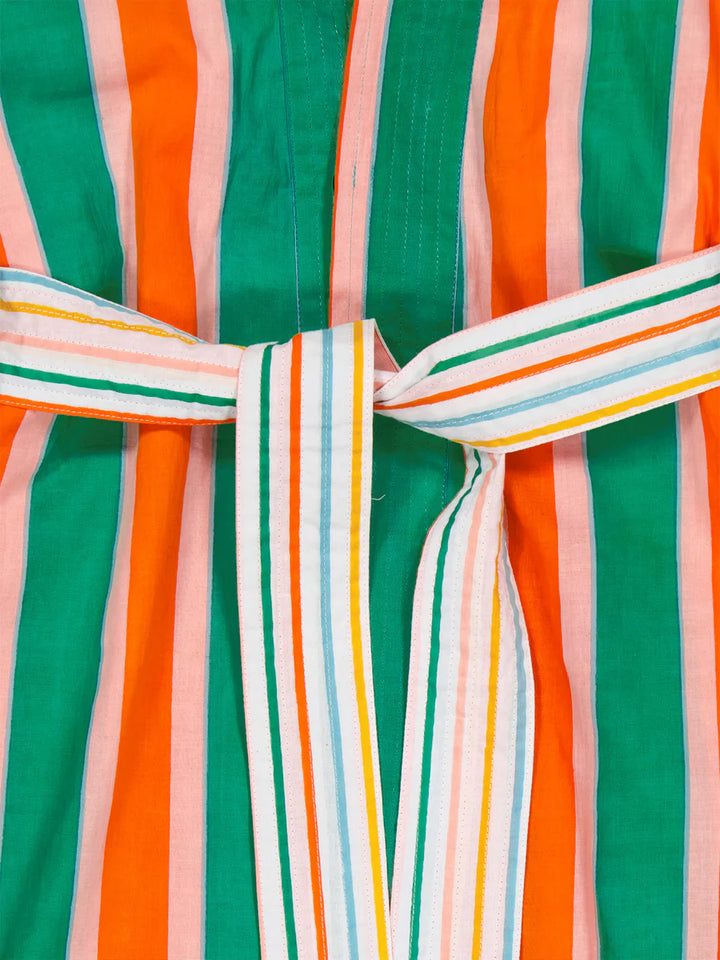 Women Long Kimono Manon Stripe - ملابس سباحة
