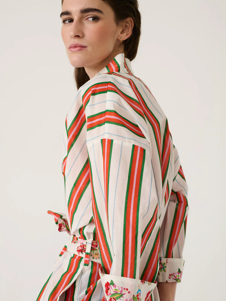 Women Long Kimono Suzi Stripe - ملابس سباحة