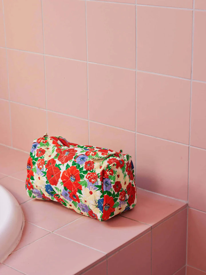 Wash Bag Spring Flowers - ملابس سباحة