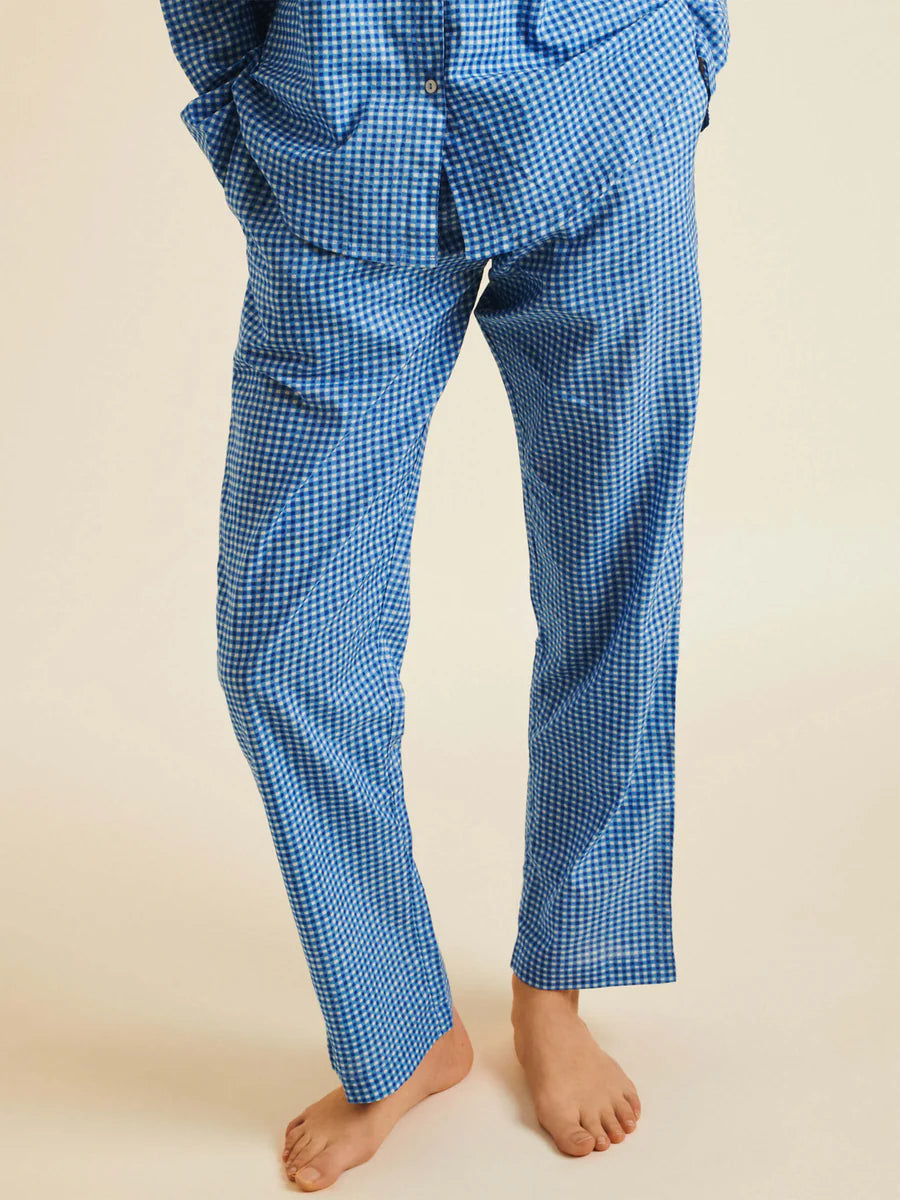 Women Trousers Bobby Check - ملابس سباحة
