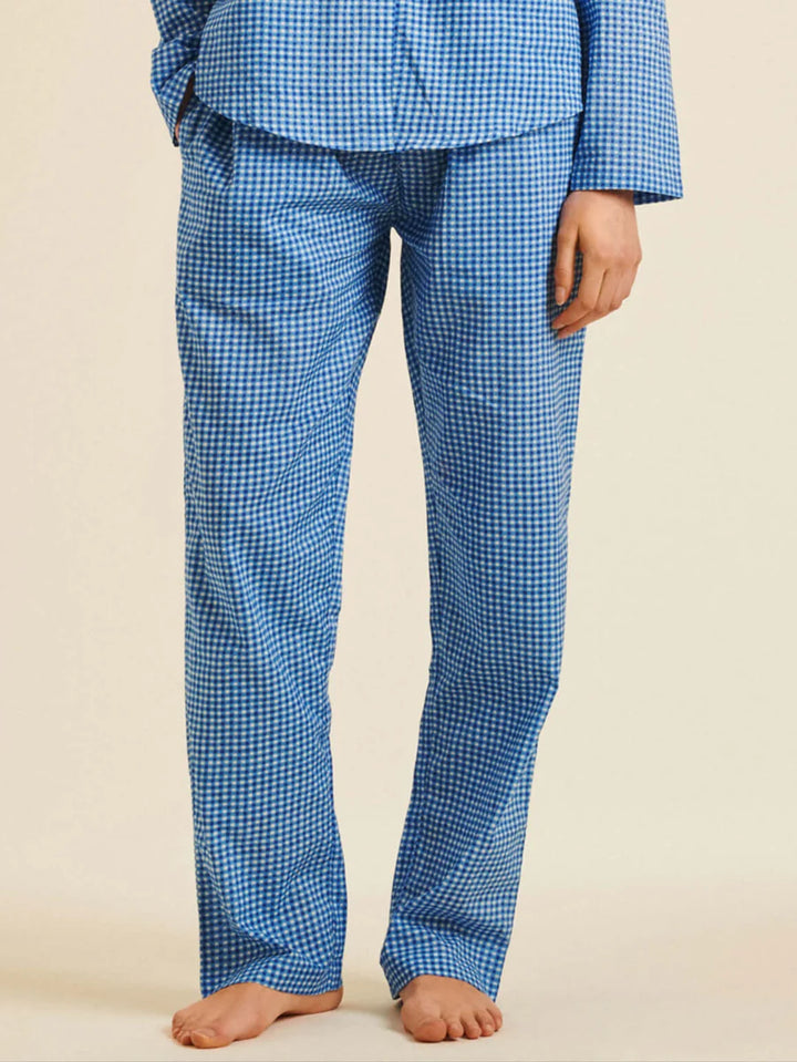 Women Trousers Bobby Check - ملابس سباحة