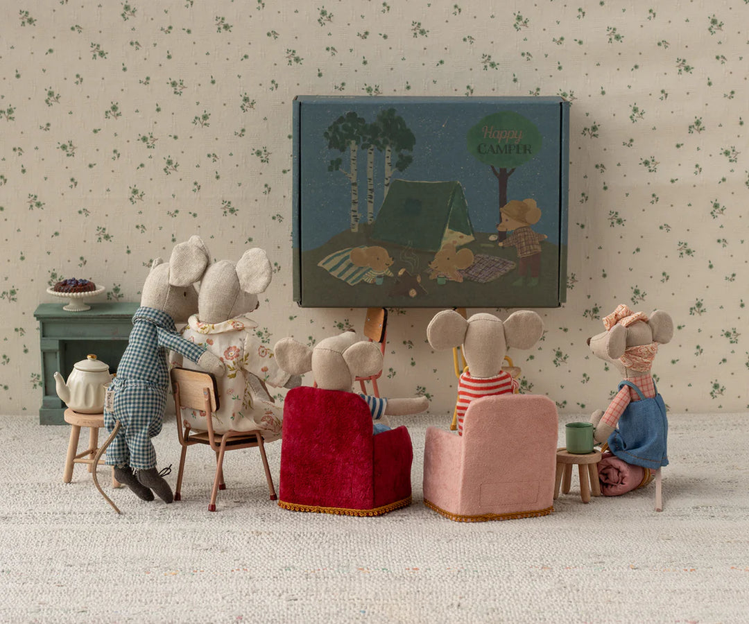 Folding Chair Mouse - Rose - ألعاب الأطفال