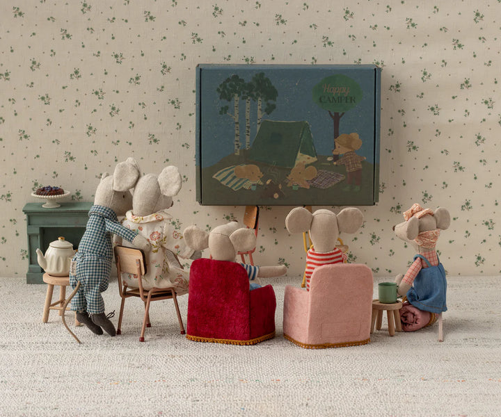 Folding Chair Mouse - Rose - ألعاب الأطفال