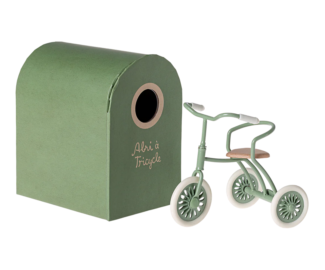 Tricycle Shelter Mouse - Green - ألعاب الأطفال