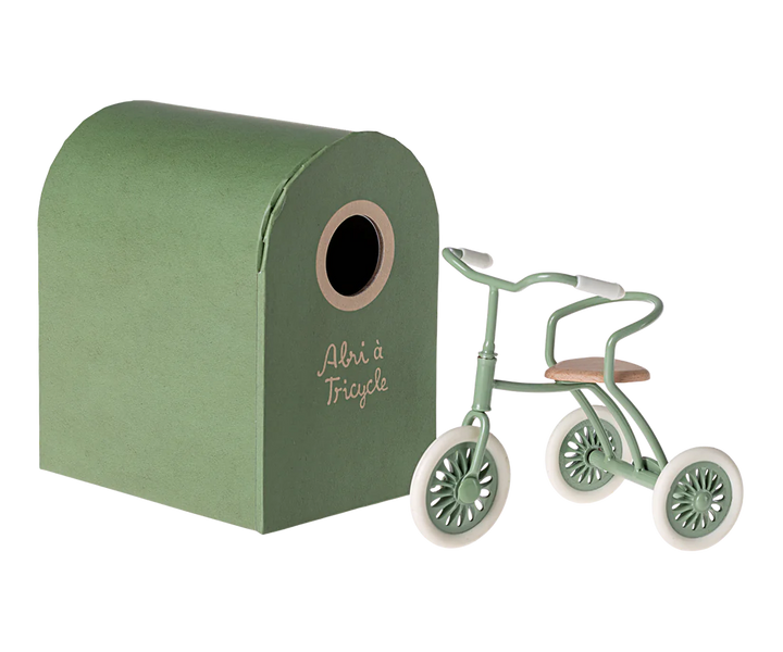Tricycle Shelter Mouse - Green - ألعاب الأطفال