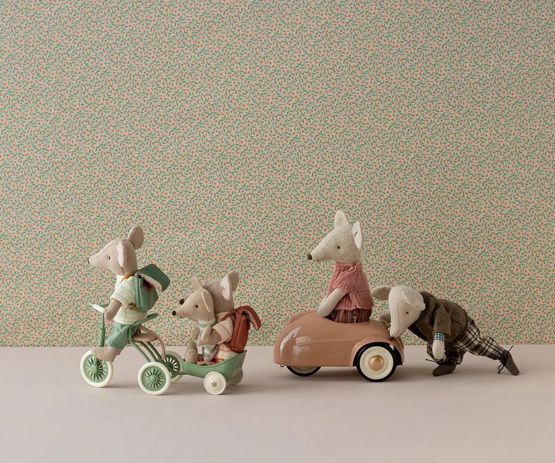 Tricycle Shelter Mouse - Green - ألعاب الأطفال