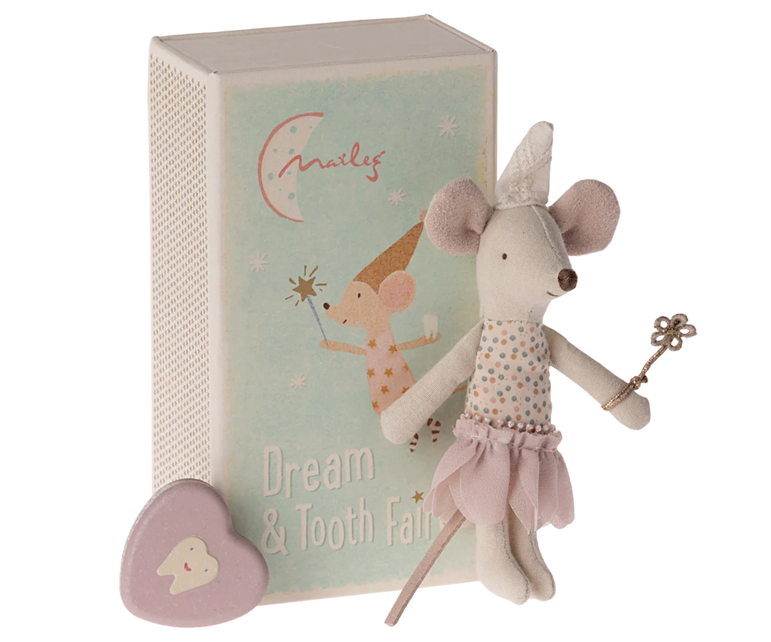 Tooth Fairy Mouse, Little Sister in Matchbox - ألعاب الأطفال