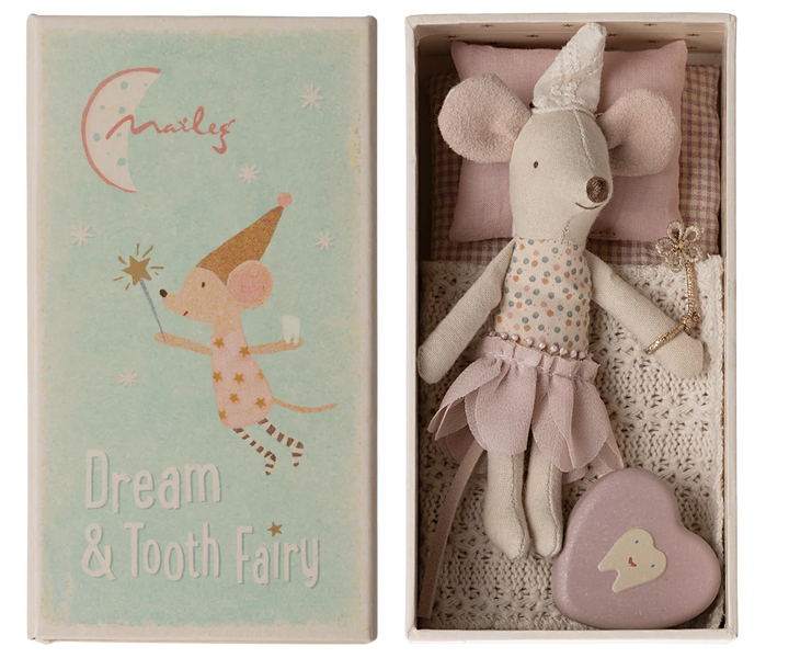 Tooth Fairy Mouse, Little Sister in Matchbox - ألعاب الأطفال