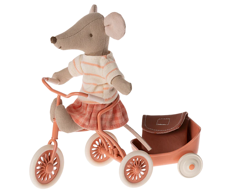 Tricycle Mouse, Big Sister - Coral - ألعاب الأطفال
