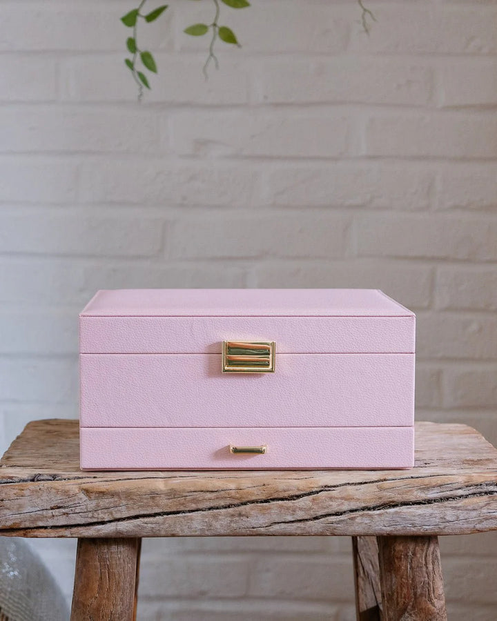 Jewelry Box Denise - Camel - علبة مجوهرات