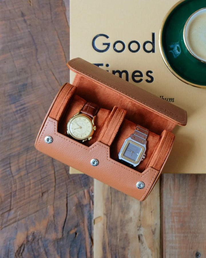 Watch Travel Box James - Camel - علبة مجوهرات