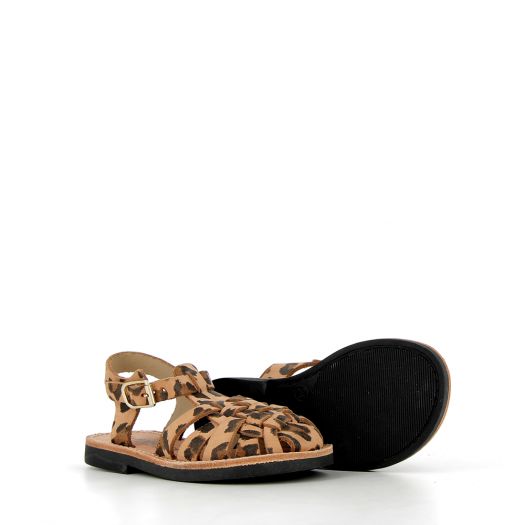 Kids Sandal Sunshine Leopard - أحذية