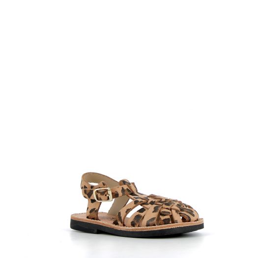 Kids Sandal Sunshine Leopard - أحذية
