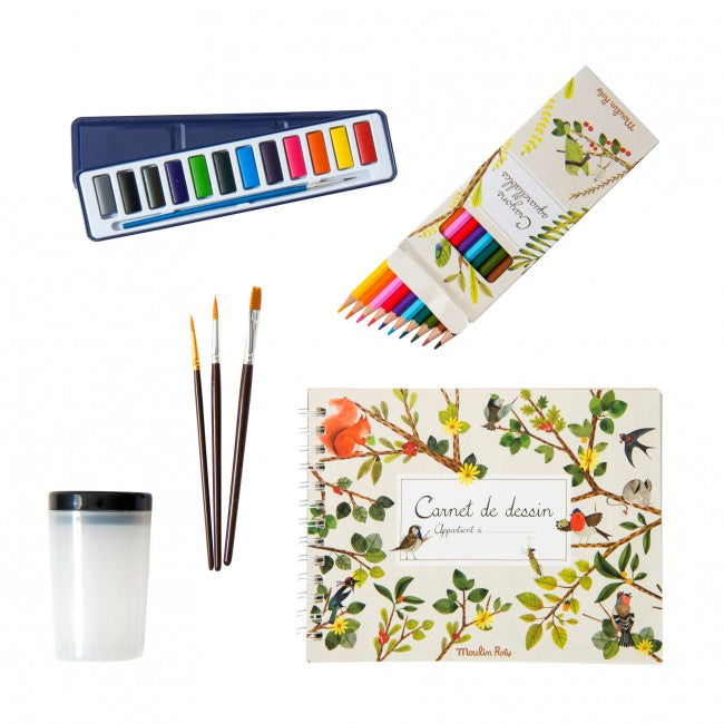 Le Jardin Du Moulin - Watercolour Artist Case ألعاب الأطفال