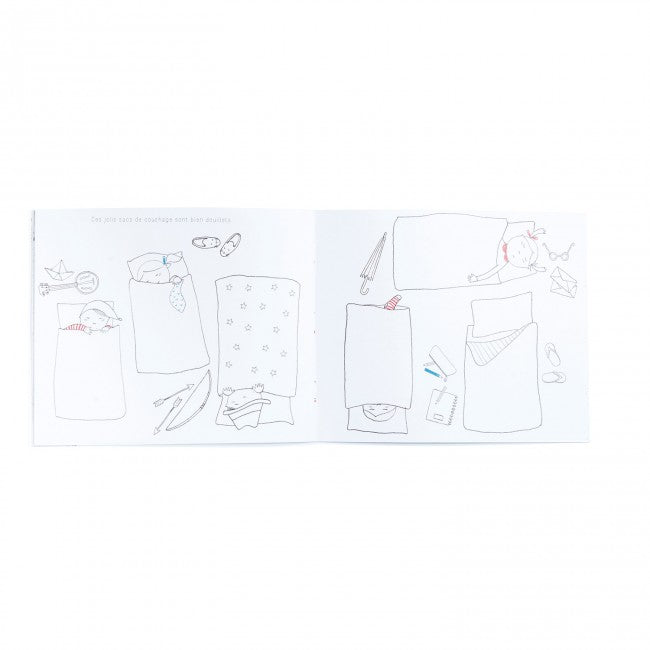 Aujourd'hui C'est Mercredi - Colouring Book - ألعاب الأطفال