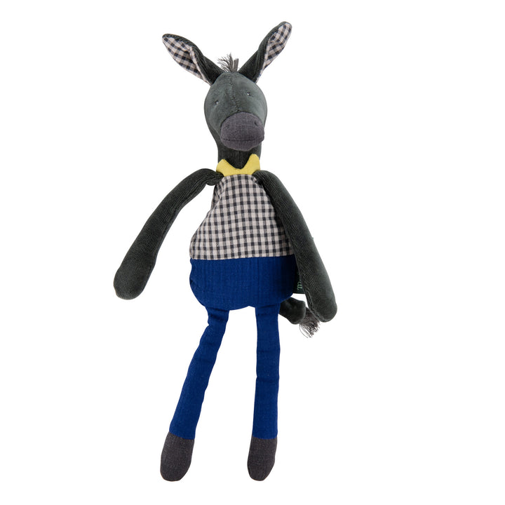 Pomme des Bois - Donkey Baby Comforter/Rattle - لعب الاطفال الطرية