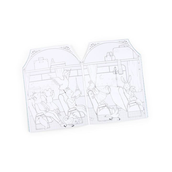 La Petite Ecole de Danse - Colouring Book + 170 stickers - ألعاب الأطفال