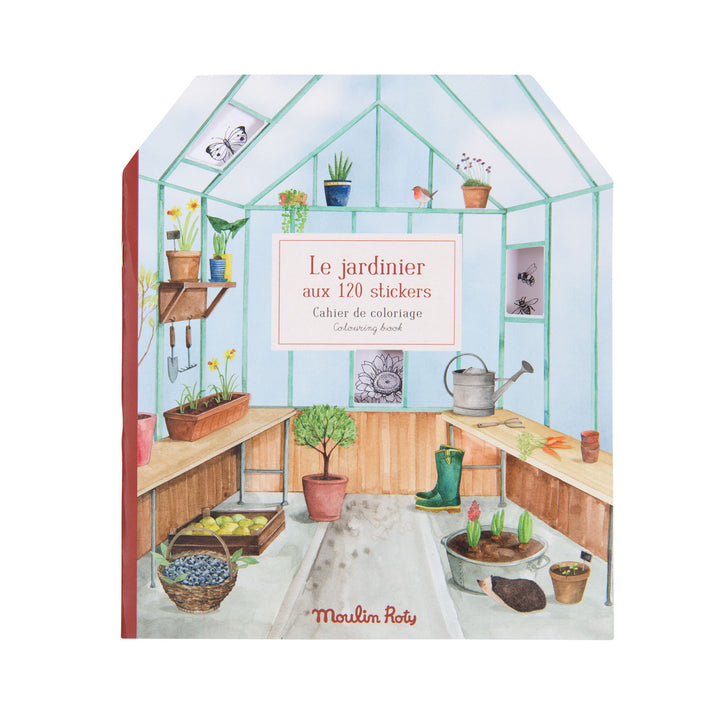 Colouring Book and Stickers - The Gardener - ألعاب الأطفال