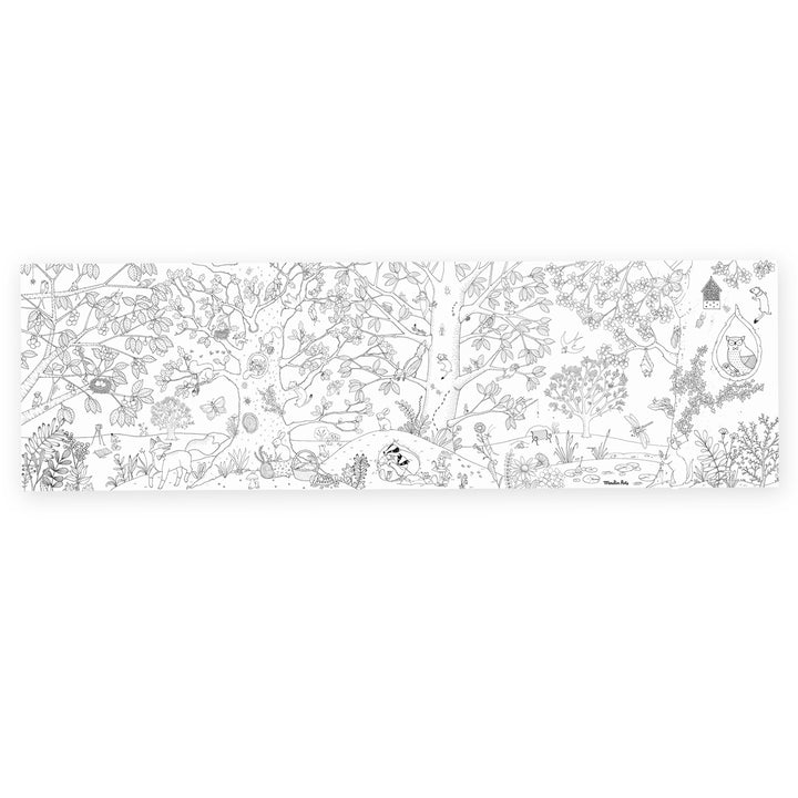Le Jardin du Moulin - Giant Colouring Poster Botanist - ألعاب الأطفال