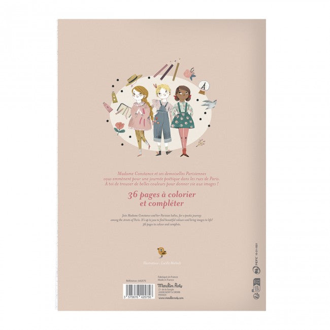 Les Parisiennes - Colouring Book - ألعاب الأطفال