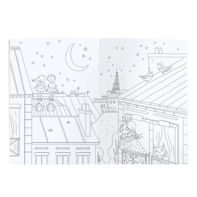 Les Parisiennes - Colouring Book - ألعاب الأطفال
