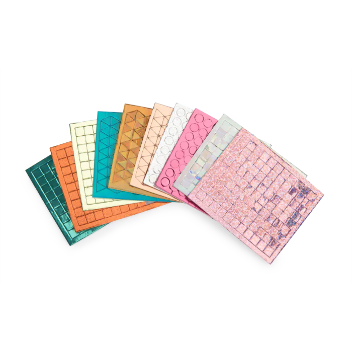 Moulin Roty Les Rosalies kids mosaic craft kit with illustrated floral artwork and mosaic stickers