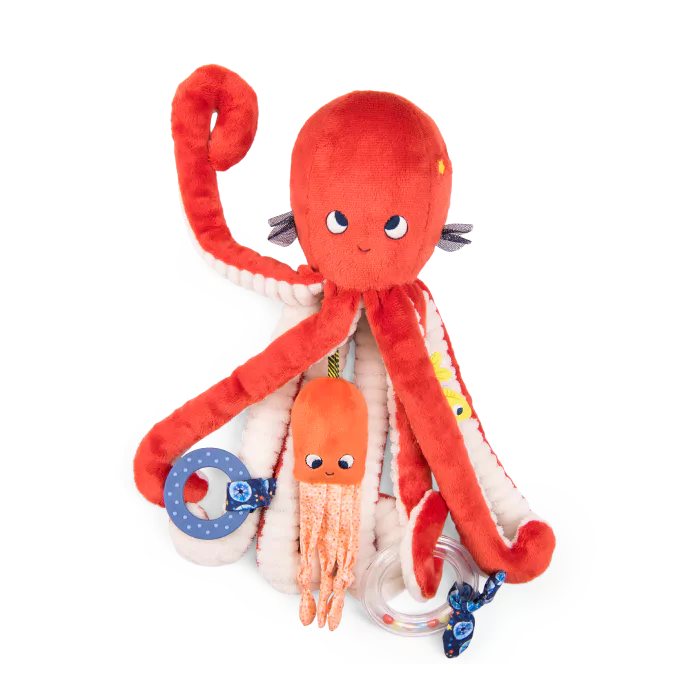 Large Activity Octopus  - لعب الاطفال الطرية