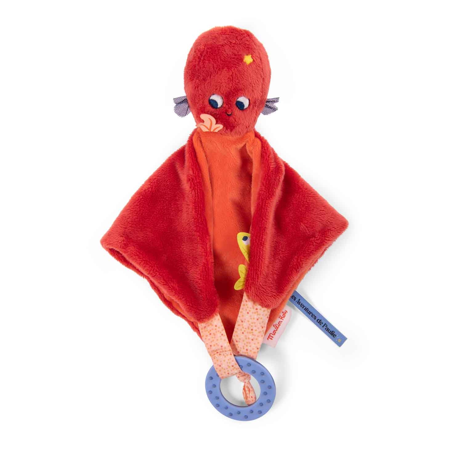 Les Aventures de Paulie Paulie Baby Comforter Moulin Roty birds nbees