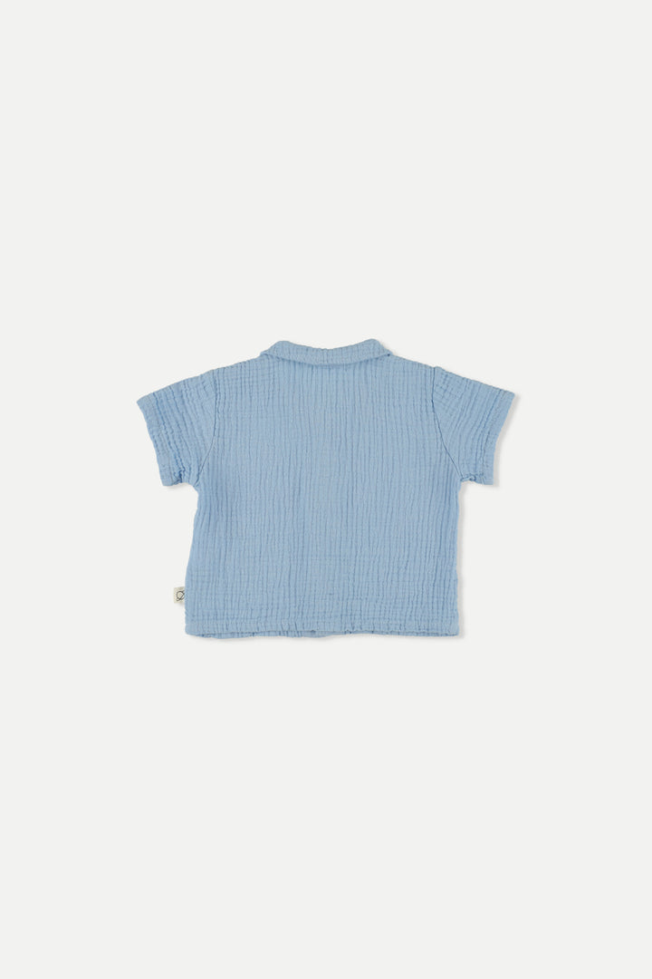 Shirt Baby Boy Pablo Blue - ملابس