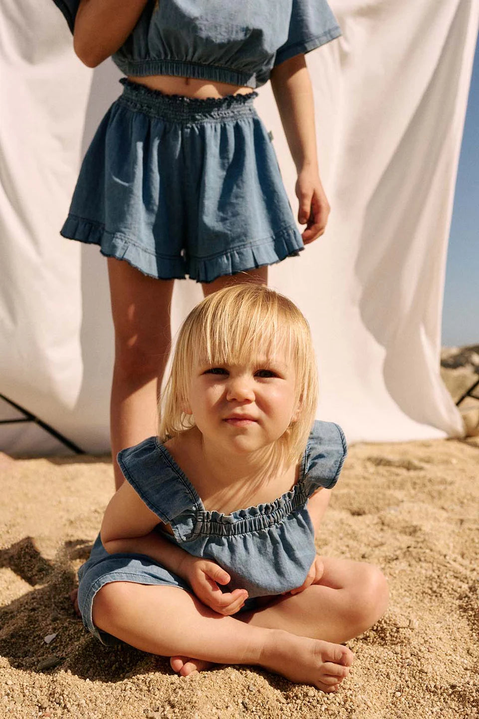 Shorts Girl Louise Denim - ملابس
