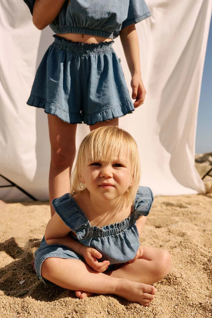 Shorts Girl Louise Denim - ملابس