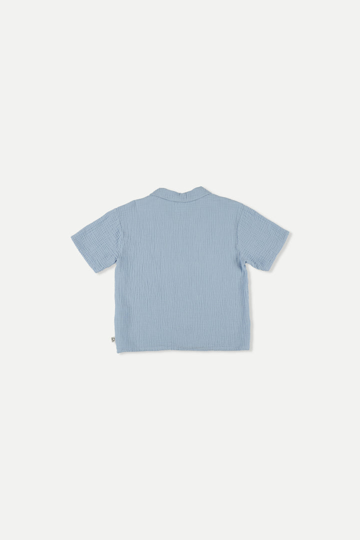 Shirt Boy Pablo Blue - ملابس