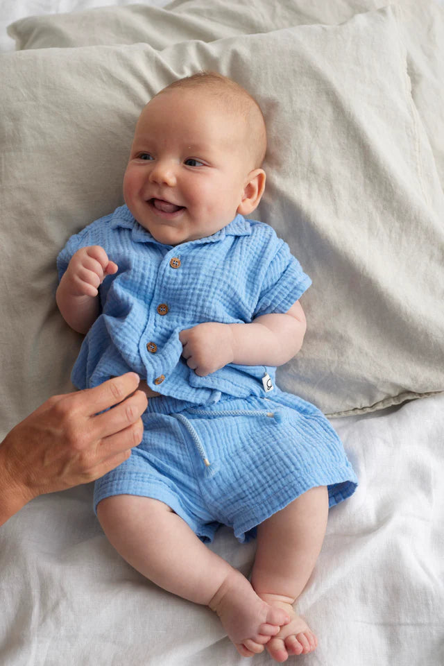 Shorts Baby Boy Adri Blue - ملابس