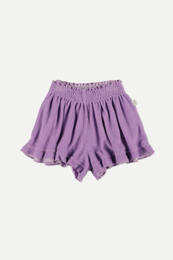 Shorts Girl Toweling Louise Purple - ملابس