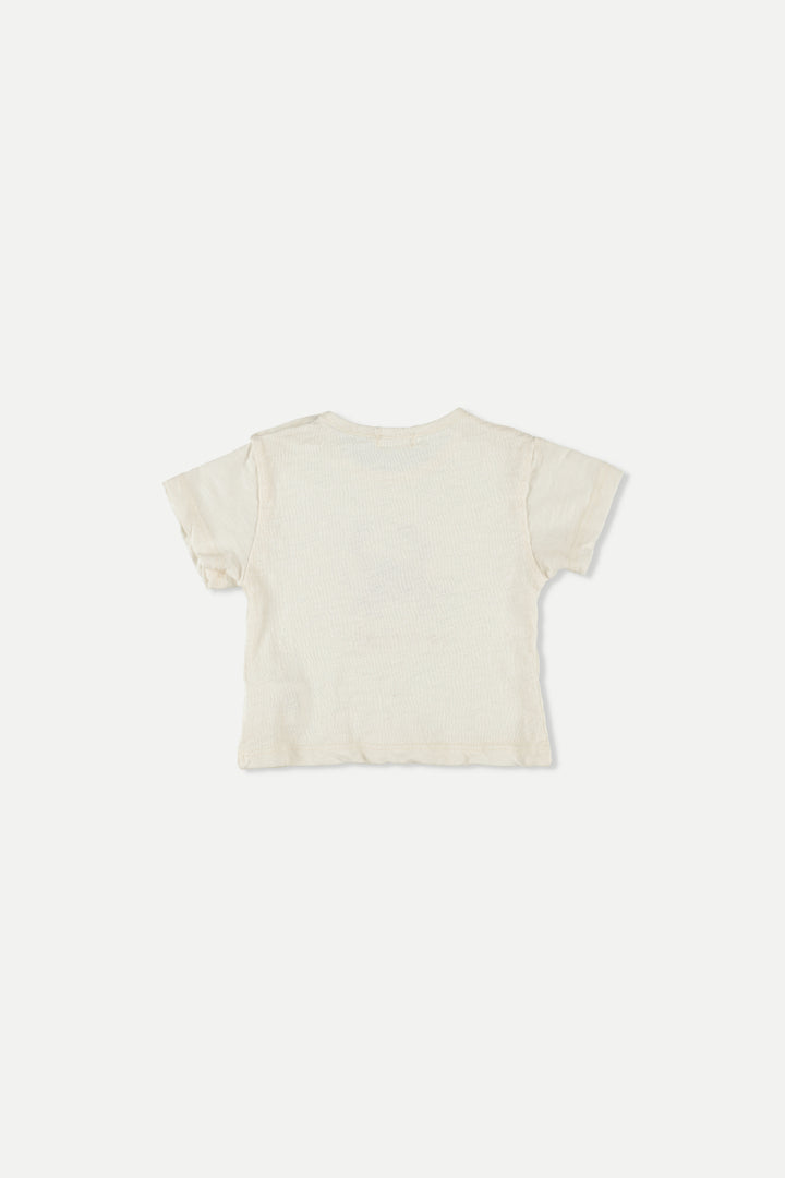 T-Shirt Baby Boy Maxim Ivory - ملابس