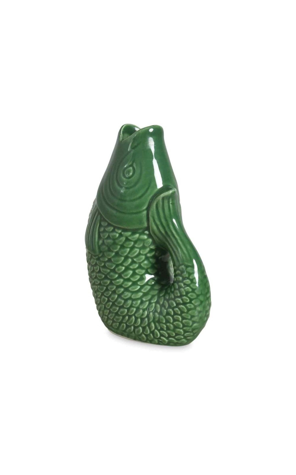 Ceramic Fish Pitcher - Green - ديكور المنزل