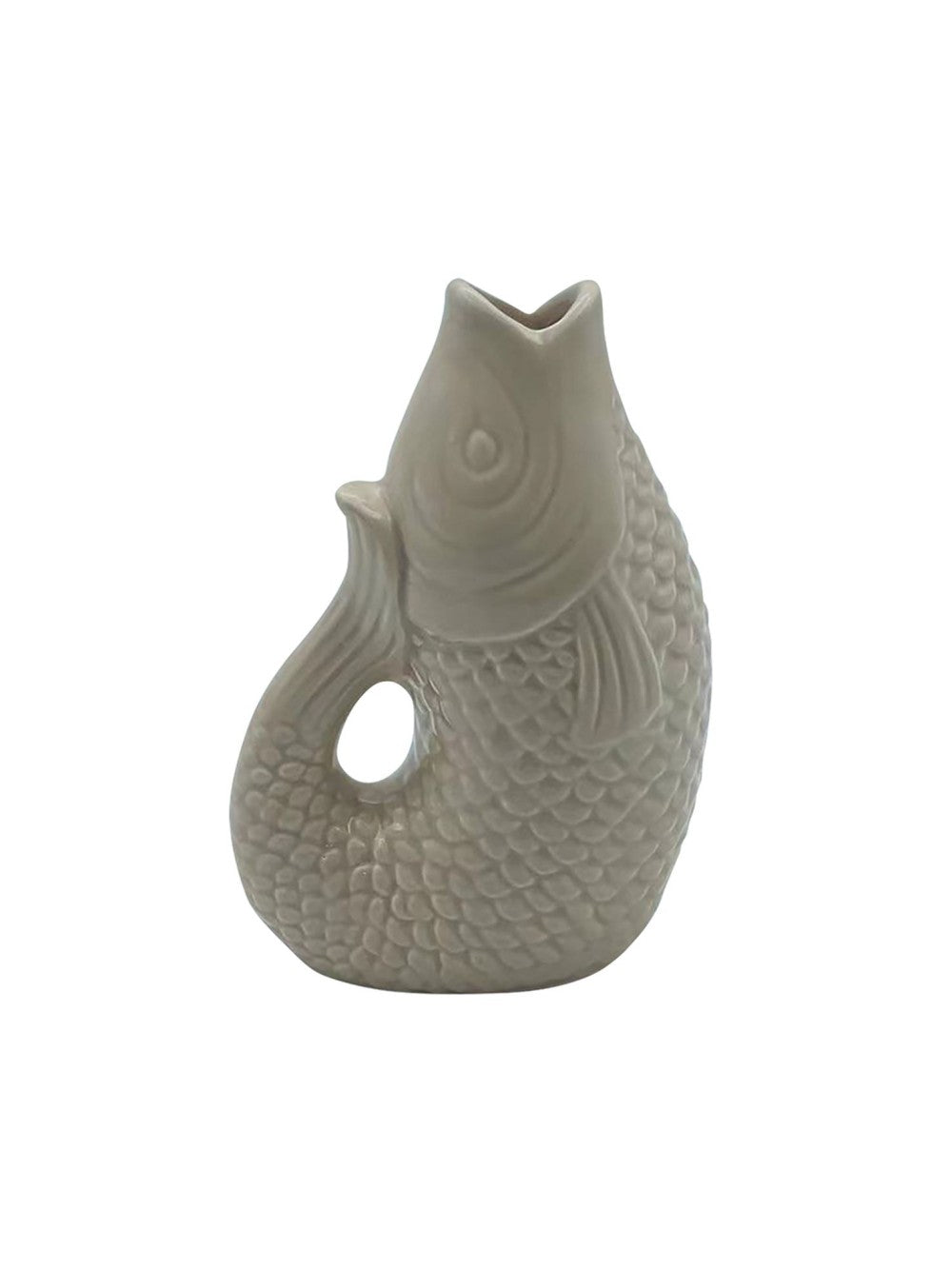 Ceramic Fish Pitcher - Sand - ديكور المنزل