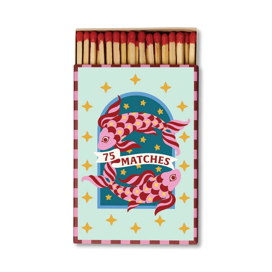 Paddywax A Dopo Mermaid & Moon box with 75 safety matches
