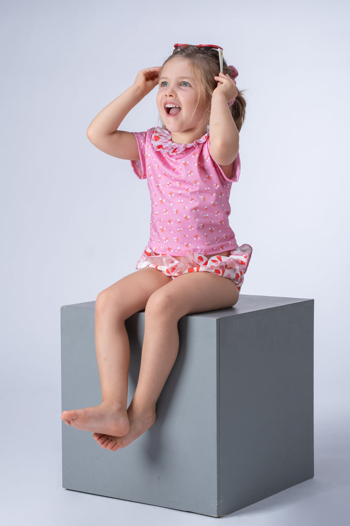 Nappy Pant Baby Girl Ice Cream - سباح
