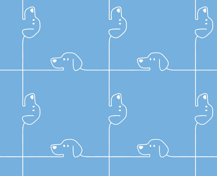Swimshorts Puzzle Dog - سباح