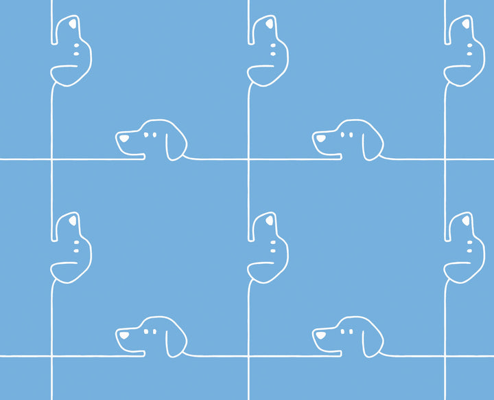 Swimshorts Puzzle Dog - سباح