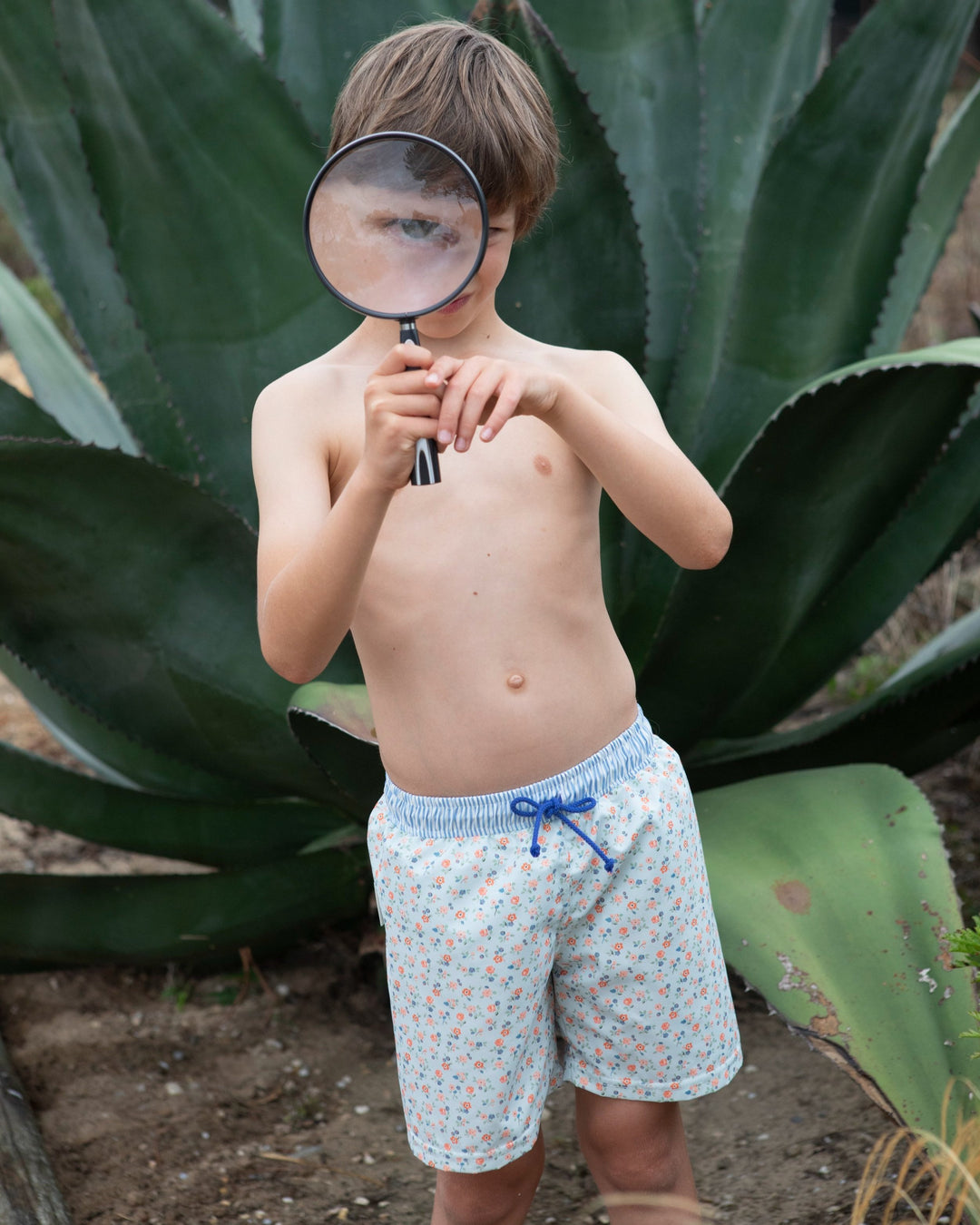 Swimshorts Fragrant Flowers - سباح
