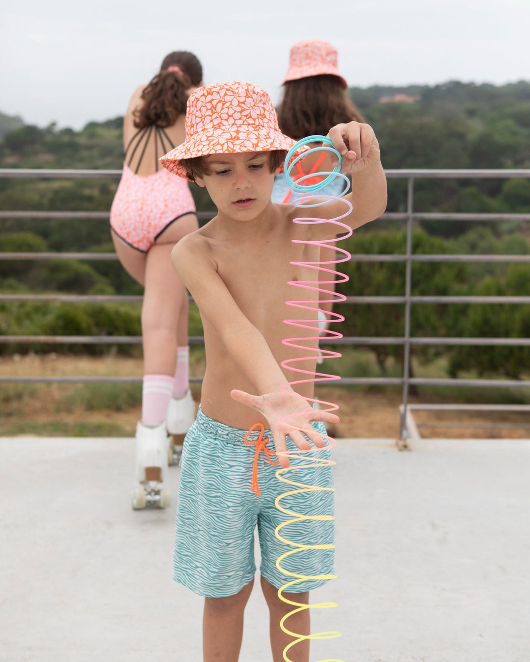 Swimshorts Zebra Stripes - سباح