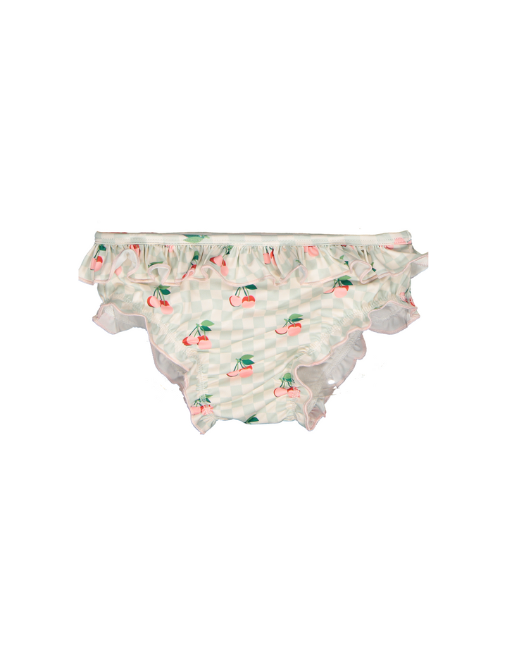 Nappy Pant Baby Girl Cherries Squares - سباح
