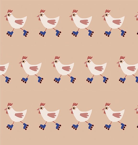 Nappy Pant Baby Girl Cool Chicken - سباح
