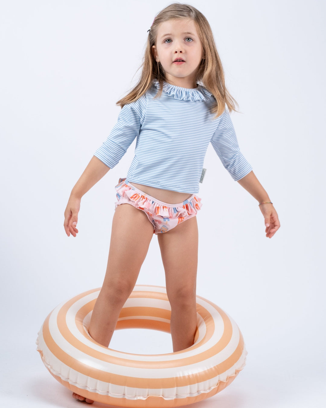 Nappy Pant Baby Girl Colored Ice Cream - سباح