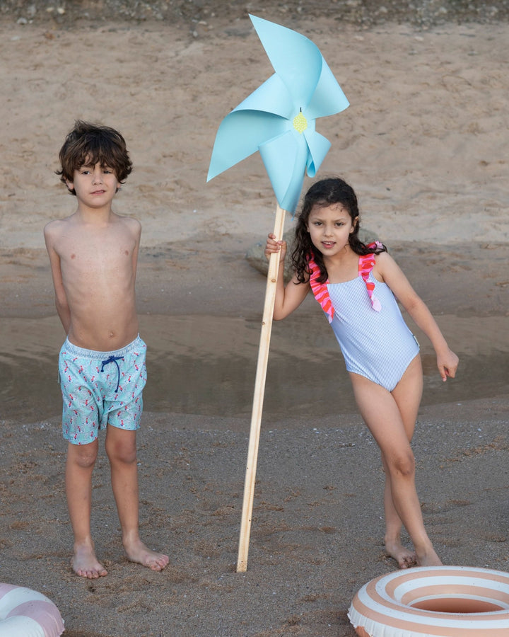 Swimsuit Combo Stripes - سباح