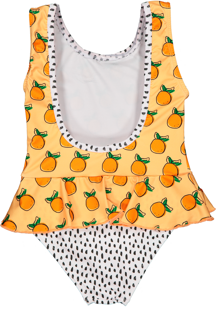 Swimsuit Orange Garden - سباح