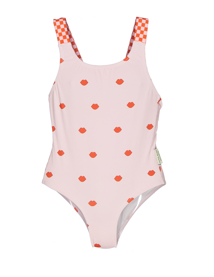Swimsuit Textured Lips - سباح